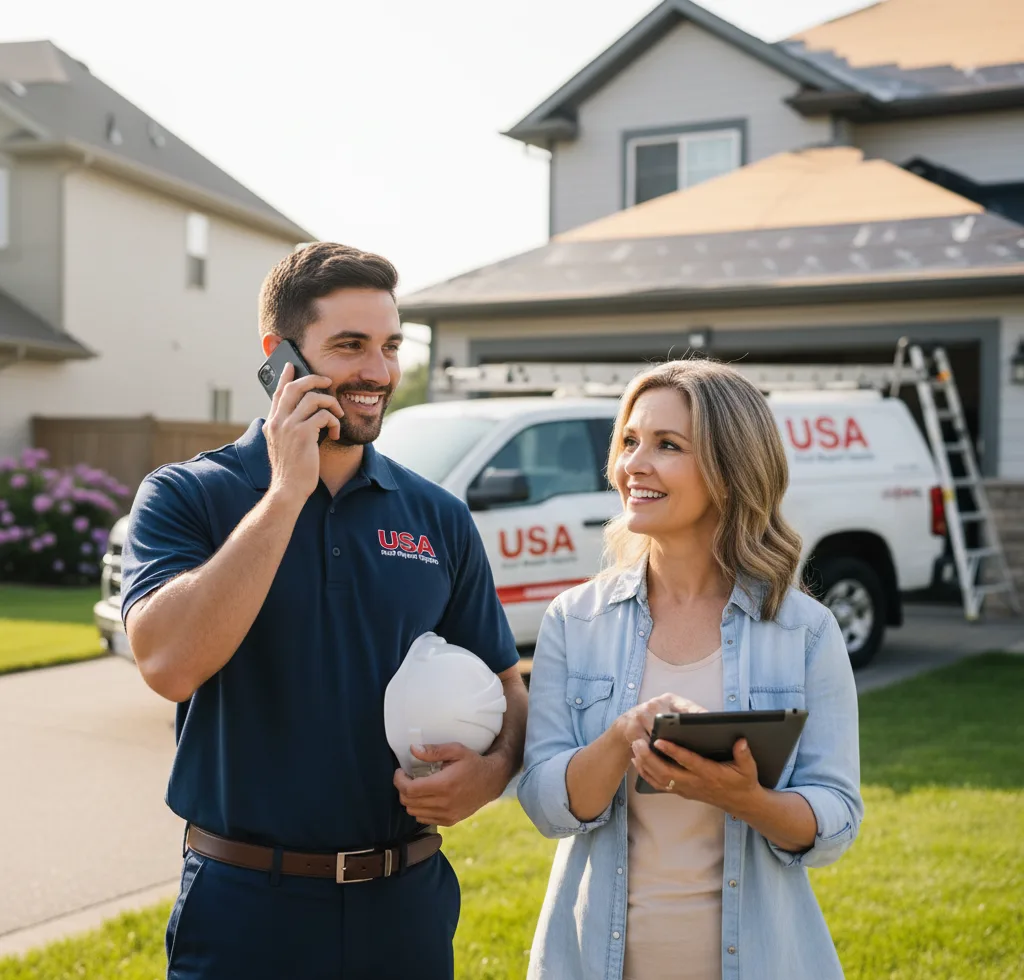 USA Roof Repair Experts customer support in Bartonsville
